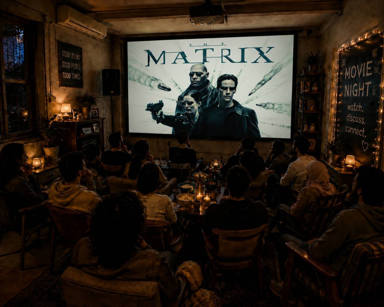 🎬 Movie Night & Discussion: The Matrix (1 of 2)