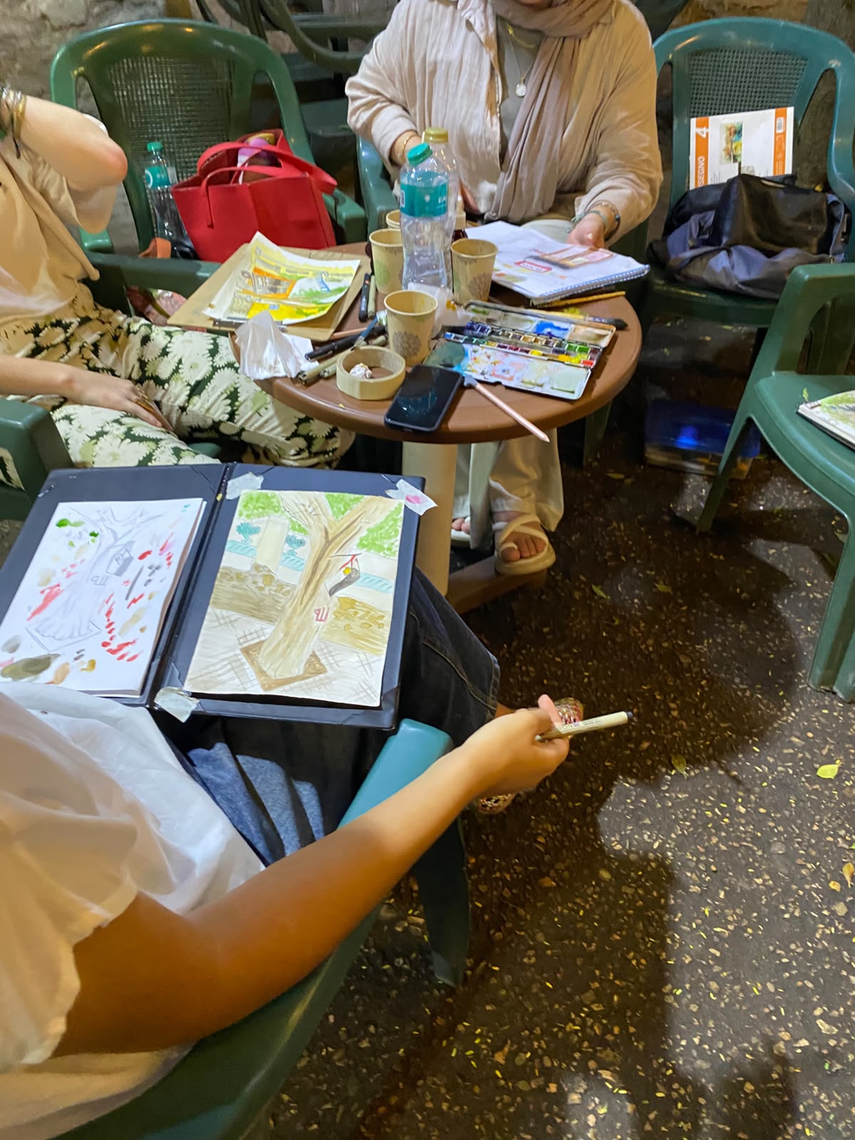 Sketching Cairo Vol. 5 — Aquarium Grotto Garden 🐠🎨 (6 of 7)