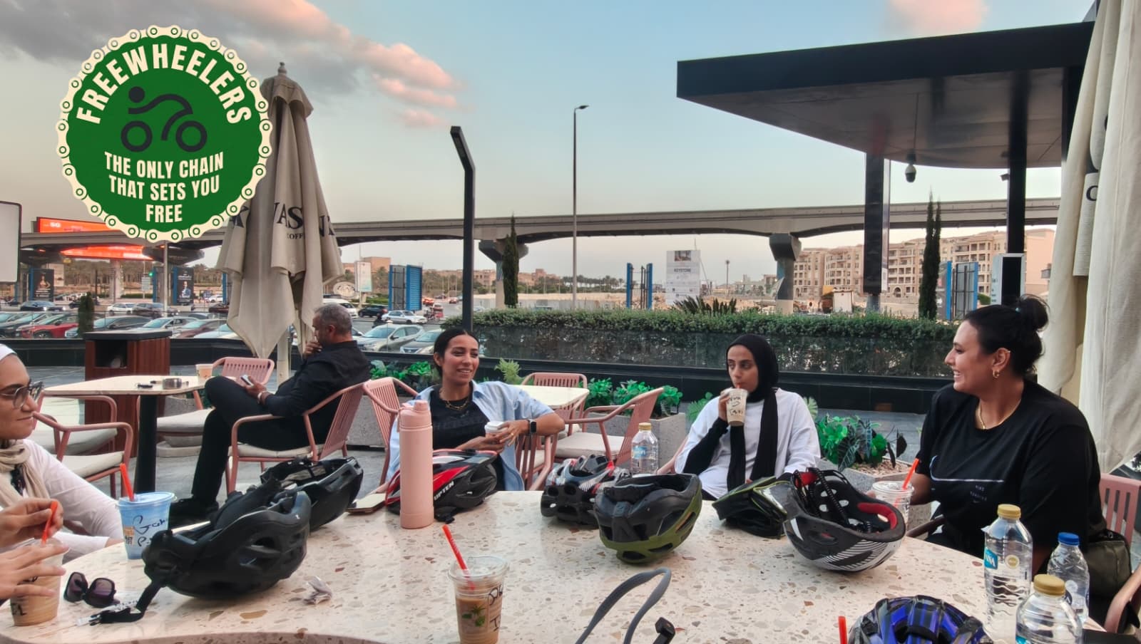 Sunset Cycling Ride and Coffee Break at Second Cup - New Cairo (7 of 7)
