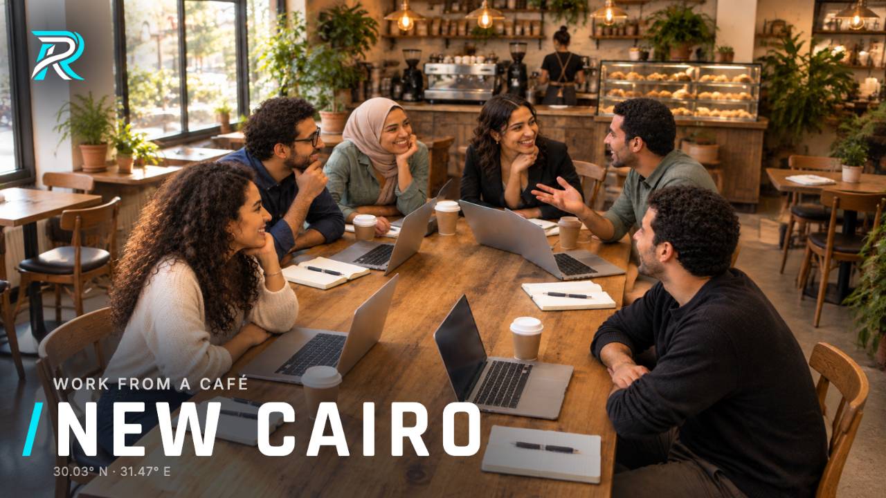 Work From a Café - New Cairo ☕️💻
