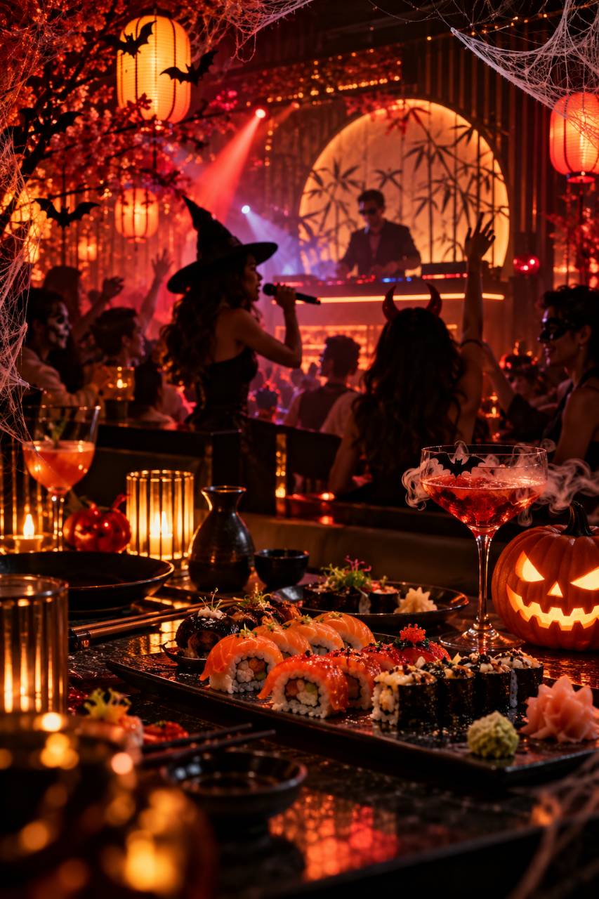 Halloween Night at Santoku: Karaoke, Music & New Friends!
