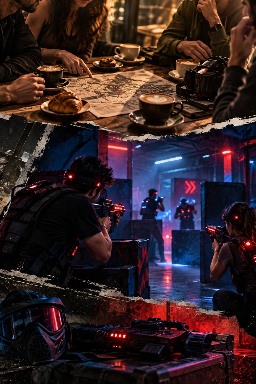 Task Force 141: Laser Tag & Coffee Operation